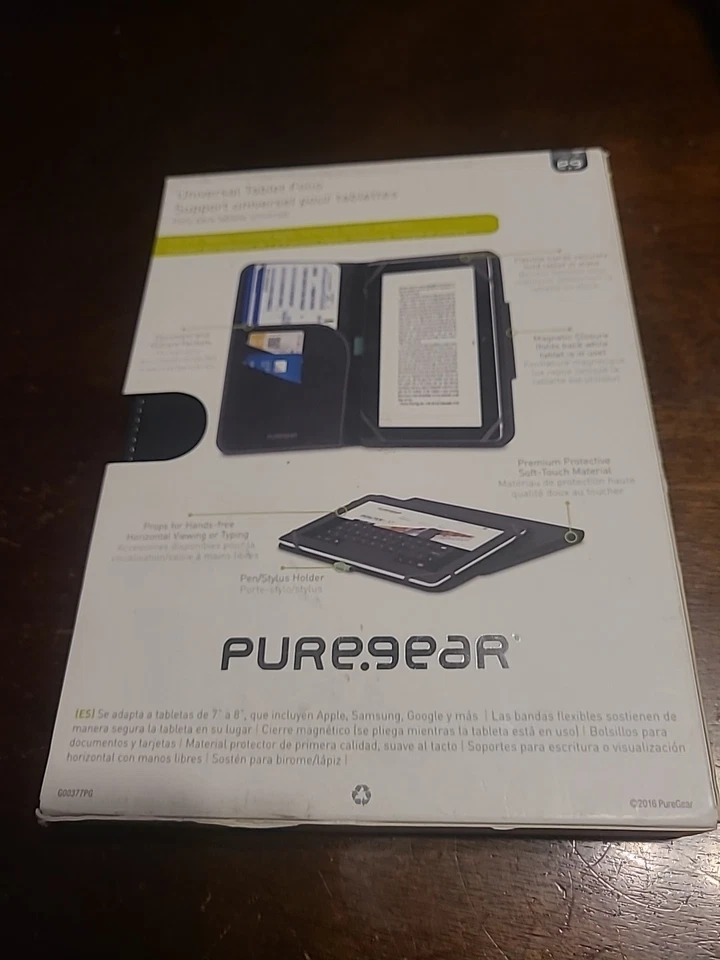 Pure Gear Universal Tablet Folio 9"-10" iPad / Tablet Case Cover & Organizer - Image 2 of 2