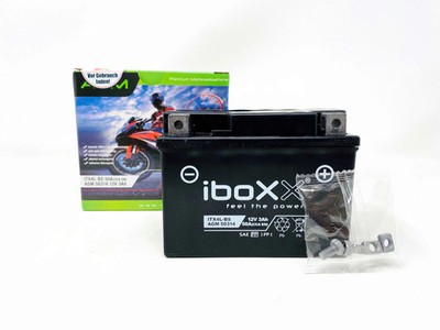 Motorrad Batterie YTX4L-BS für AGM 12V für PGO Tornado 50, Bj. 1997-1999
