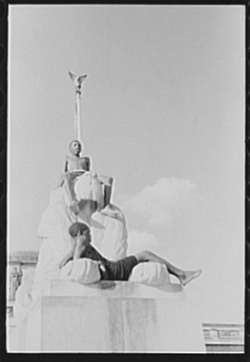 Columbus Monument,Washington,DC,Farm Security Administration,1938,FSA,2