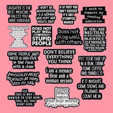 Funny Quote Enamel Pin Metal Brooch Badge Backpack Accessory Gift Jewelry