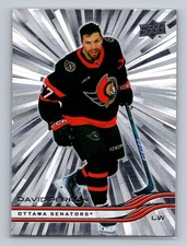 2025-26 Upper Deck David Perron Outburst Silver Ottawa Senators #376