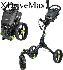 Golf Push Cart Series: 2-Wheel, 3-Wheel, 360  Swivel Front Wheel