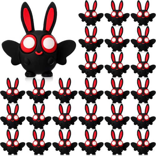 50 Pcs Mini Mothman Figurines Small Moth Man Figures Tiny Mothman ...