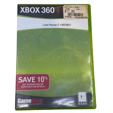 Xbox 360 Lost Planet 2 Video Game Disc Case Complete