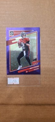 2021 Panini Donruss Optic - Matt Ryan #153 Purple Stars Prizm /15