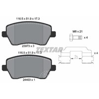 Textar BremsbeläGe Vorne FüR Suzuki Swift III Splash Opel Agila (B) Stromos
