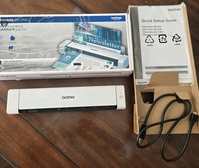 Brother DSmobile DS-740D Duplex Mobile Scanner with DSD New In Box