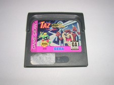 Taz in Escape From Mars (Sega Game Gear) Original Game Cart
