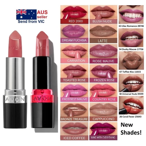 Avon Ultra Creamy Lipstick Full Size FREE SHIPPING Pick ur Colors new sealed