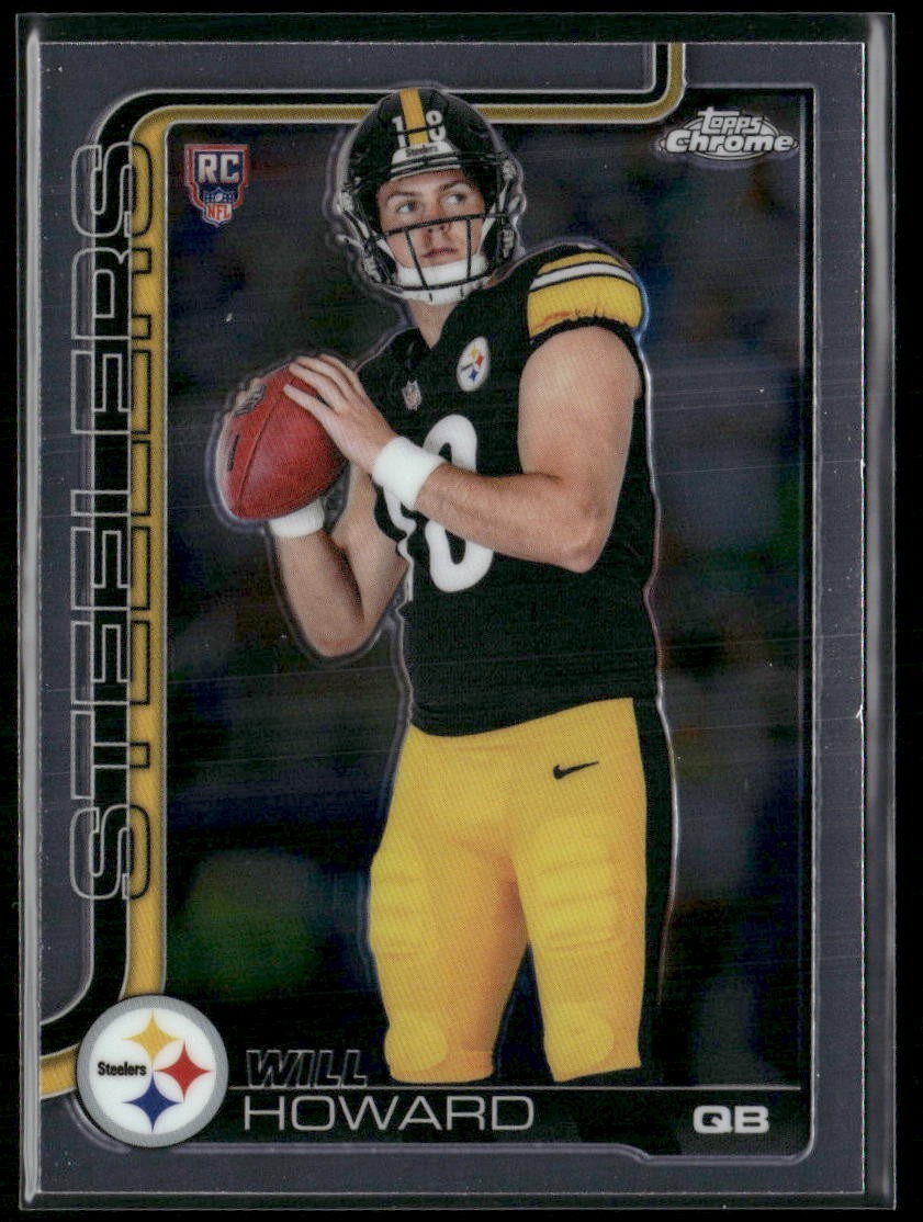 2025 Topps Chrome - Rookies Will Howard #321 (RC)