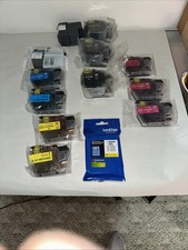 Lot of 14 Genuine Brother LC3029 XXL Super High Yield Ink Cartridges - EXPIRED