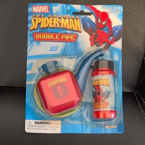 Rand Marvel Amazing Spider-Man Bubble Pipe Set w/ Bubbles ML-1-1004 (2007)