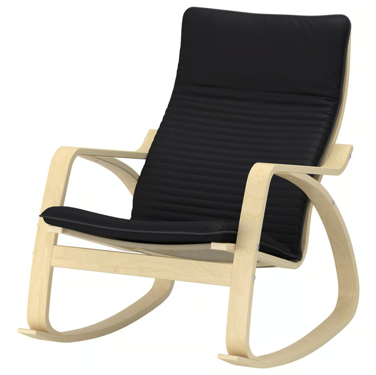 IKEA POANG Rocking chair, birch veneer/Knisa black