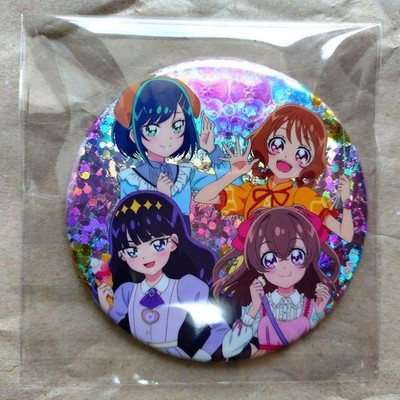 Opened Lawson Limited Delicious Party GLITTER FORCE PRETTY CURE SEC Can Badge