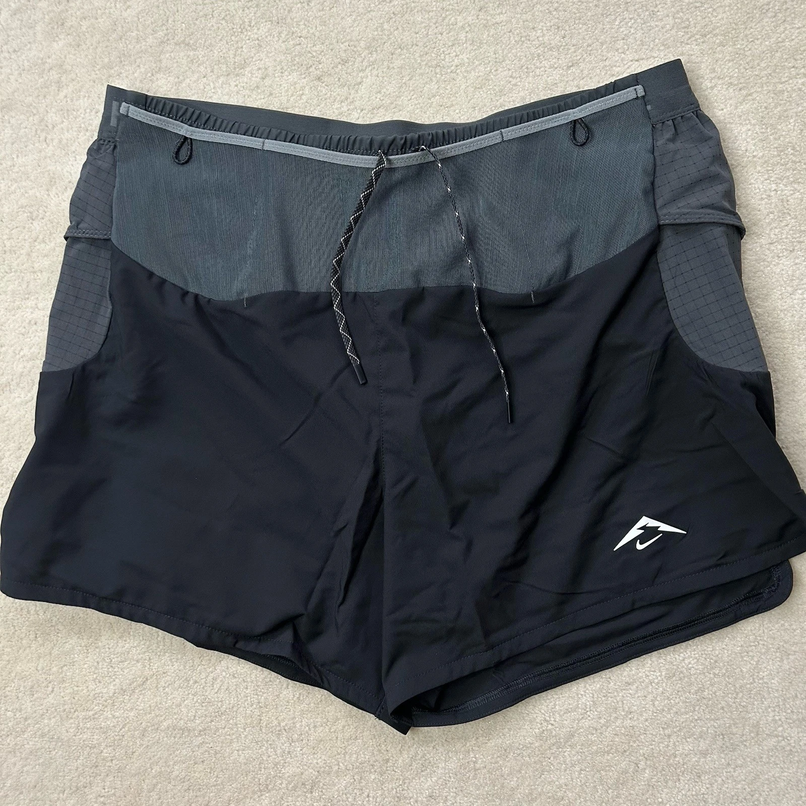 Nike Dri-Fit ADV Running Shorts Trail Men’s Medium 5” Brief Lined Pockets