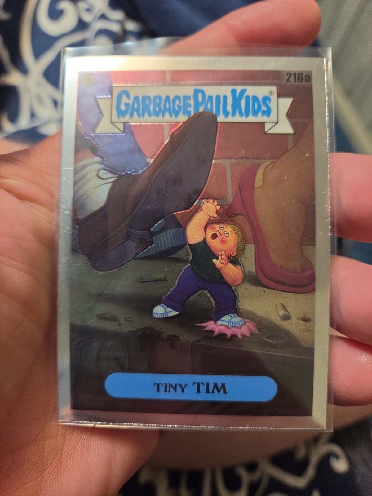 2023 Topps Chrome - Garbage Pail Kids - #216a Tiny Tim