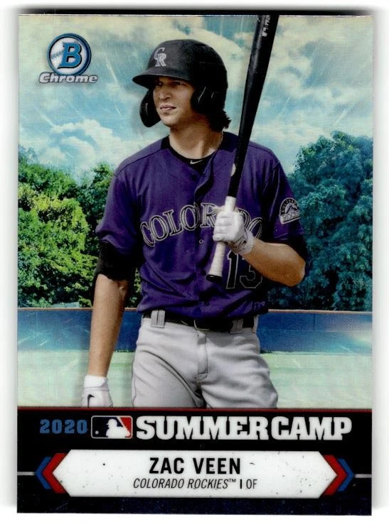 Bowman Chrome Zac Veen 2021 #SC-14 for sale | eBay