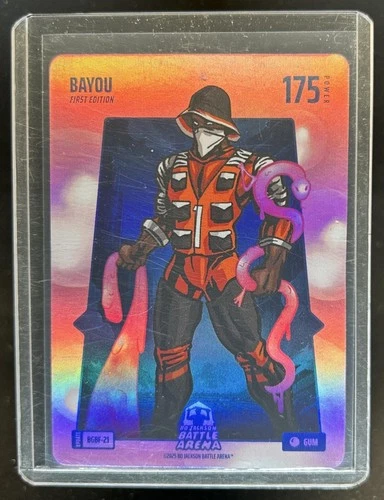 2025 Bo Jackson Battle Arena Bayou First Edition Bubblegum Foil #BGBF-21
