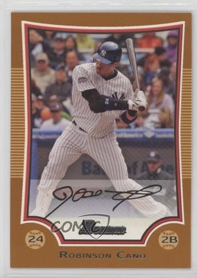 2009 Bowman Orange /250 Robinson Cano #71 q9p