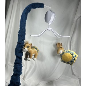 Disney Lion King Crib Mobile Nursery Rhyme Music Baby Simba