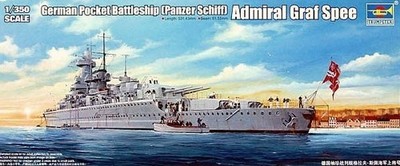 Trumpeter 05316 German Pocket Battleship Admiral Graf Spee 1:350 Zustand 1