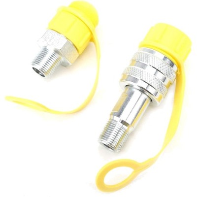Einstellbare Hydraulik Kupplungen 1/8'' für Traktoren - Sicherheitsverriegelung