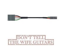 1 EMG 5-Pin Passive HZ Pickup Cable Quick Connect Solderless 13 Inch