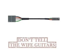 1 EMG 5-Pin Passive HZ Pickup Cable Quick Connect Solderless 13 Inch