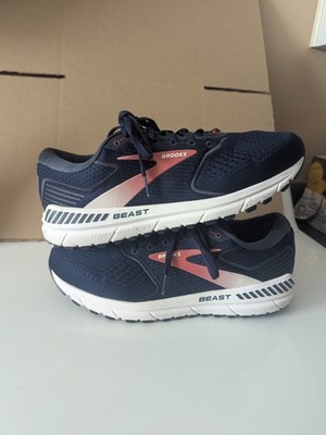 Brooks Beast 20 Men's Sz 11 E Running Shoes Blue 2E Wide 