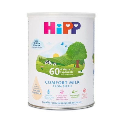 2 Cans - DEAL! - HiPP UK Comfort Formula from Birth (800g) -US Shipping Only