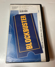 Man on the Moon - BLOCKBUSTER Clamshell & Tape - Jim Carrey (VHS, 1999)