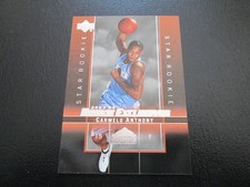 CARMELO ANTHONY 2003-04 UPPER DECK ROOKIE EXCLUSIVES ROOKIE CARD # 3 NMMT+. rookie card picture