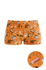 The Wicked Willy  Graphic Trick or Treat Modal Boyshort Underwear