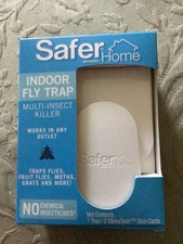 NEW Safer Home SH502 Indoor Plug-In Fly Trap for Flies, Fruit Flies, Moths, Gnat