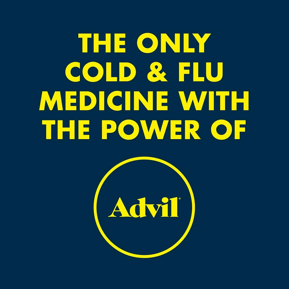 Advil Multi Symptom Cold and Flu Medicine 20 Coated Tablets for Adults - Image 3 of 4