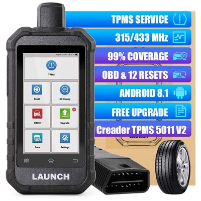 LAUNCH CRT5011E X431 Creader TPMS 5011 V2 TPMS Sensor Tire Activation&Diagnostic