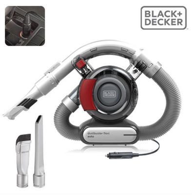 BLACK+DECKER PD1200AV Car Vacuum Cleaner 12V Cyclonic Portable Handheld Auto