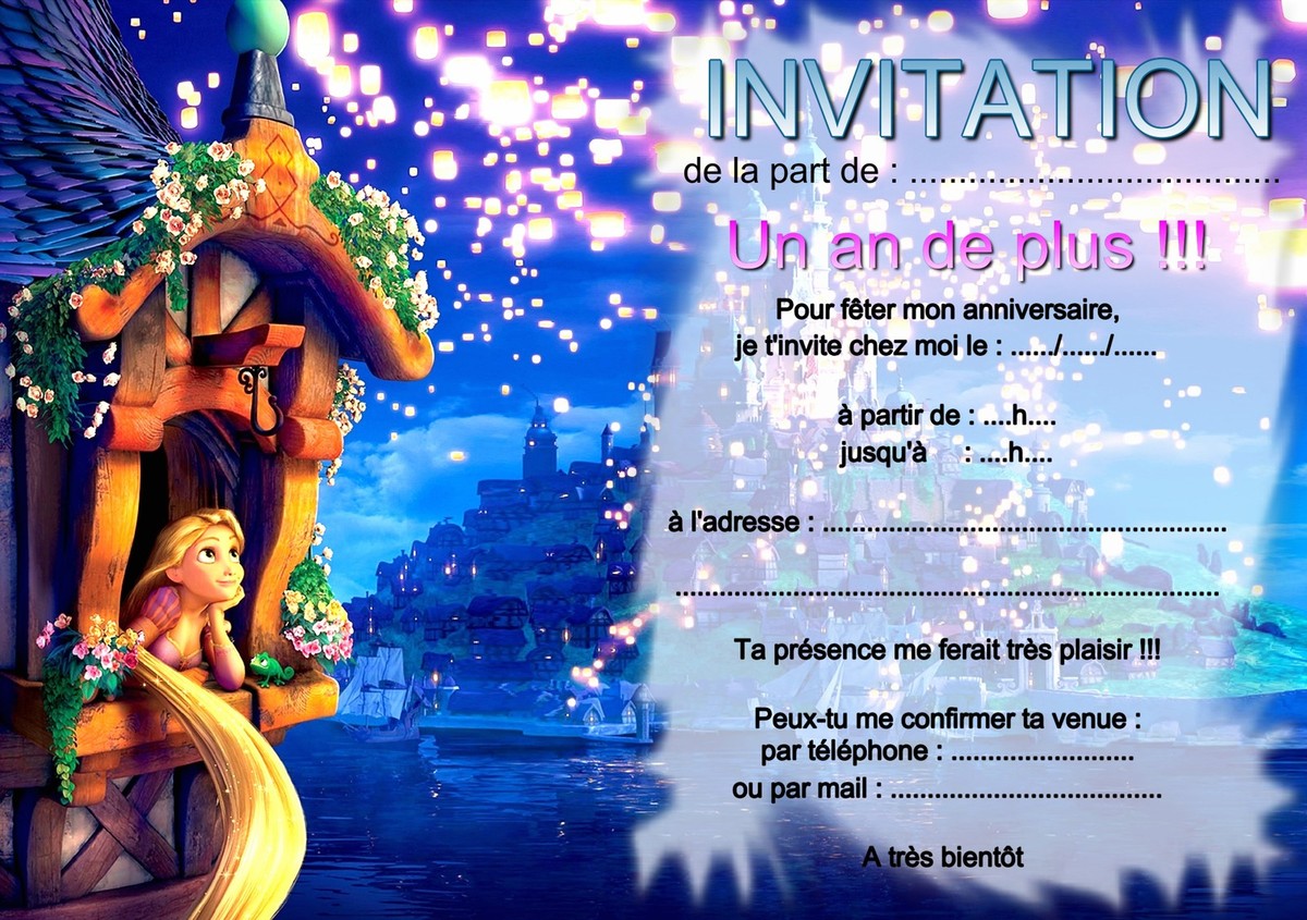 Lot De 12 Cartes D'invitation De Qualité Supérieure Pour Anniversaire D' Enfant 12 Enveloppes, 10,5 X 14,8 Cm, Avec Texte Pré-imprimé Au Verso