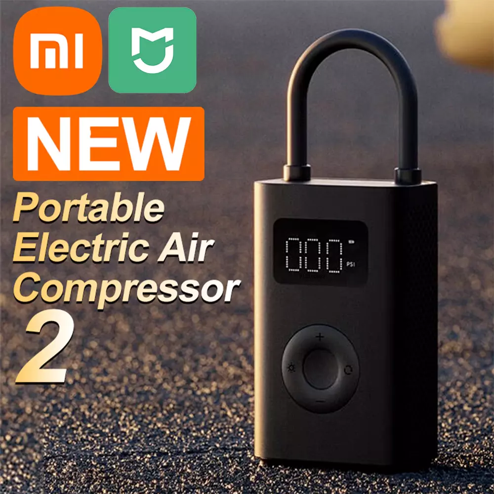 Xiaomi Portable Electric Air Compressor 2 Electric Air Pump 2