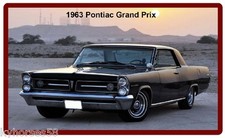 1963 Pontiac Grand Prix Refrigerator Magnet