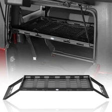 Rear Interior Cargo Rack Basket Storage Carrier For Jeep Wrangler JK 07-18 2Dr
