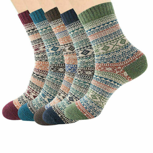 5 pares de calcetines suaves deportivos informales de lana cachemir gruesos cálidos para hombres y mujeres - Imagen 23 de 57