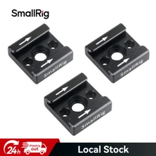 SmalRig 3-Pack Cold Shoe Mount Adapter  Bracket w/ 1/4" Thread for Camera Cage