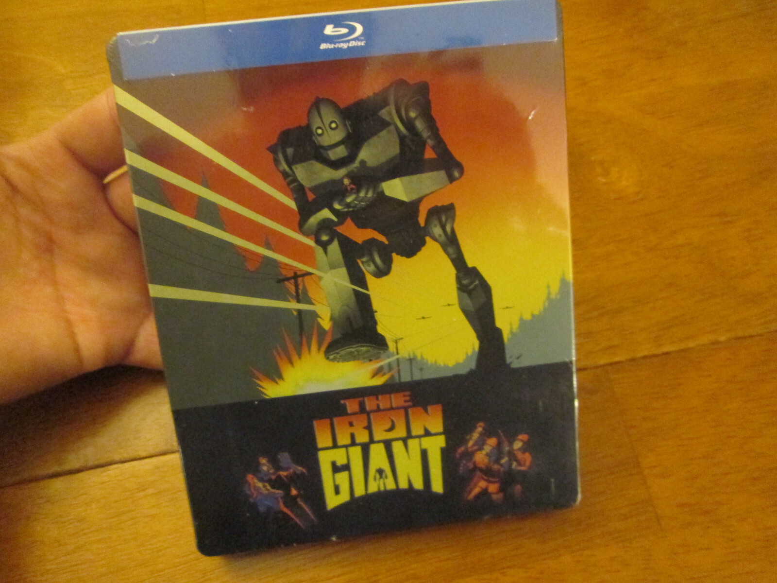 THE IRON GIANT BLU RAY Steelbook Limited US Edition BRAND NEW FACTORY