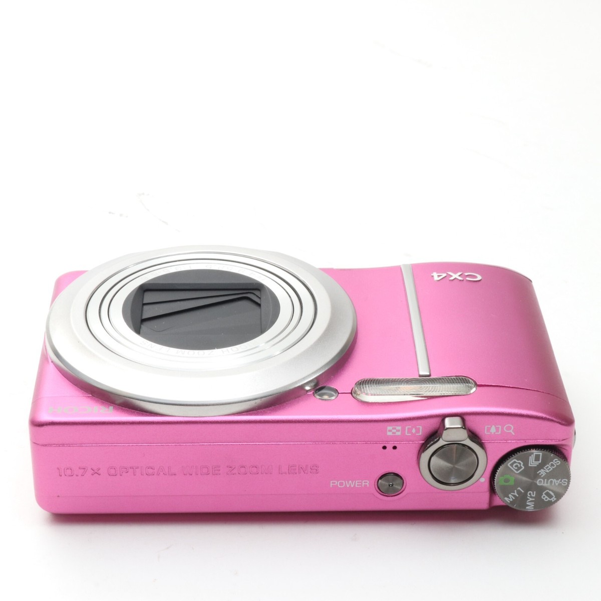 Ricoh CX4 ピンク 10.7✕OPTICAL ZOOM LENS Near Mint/W:Box】RICOH CX4 Pink 10.0 MP 10.7x Optical Zoom