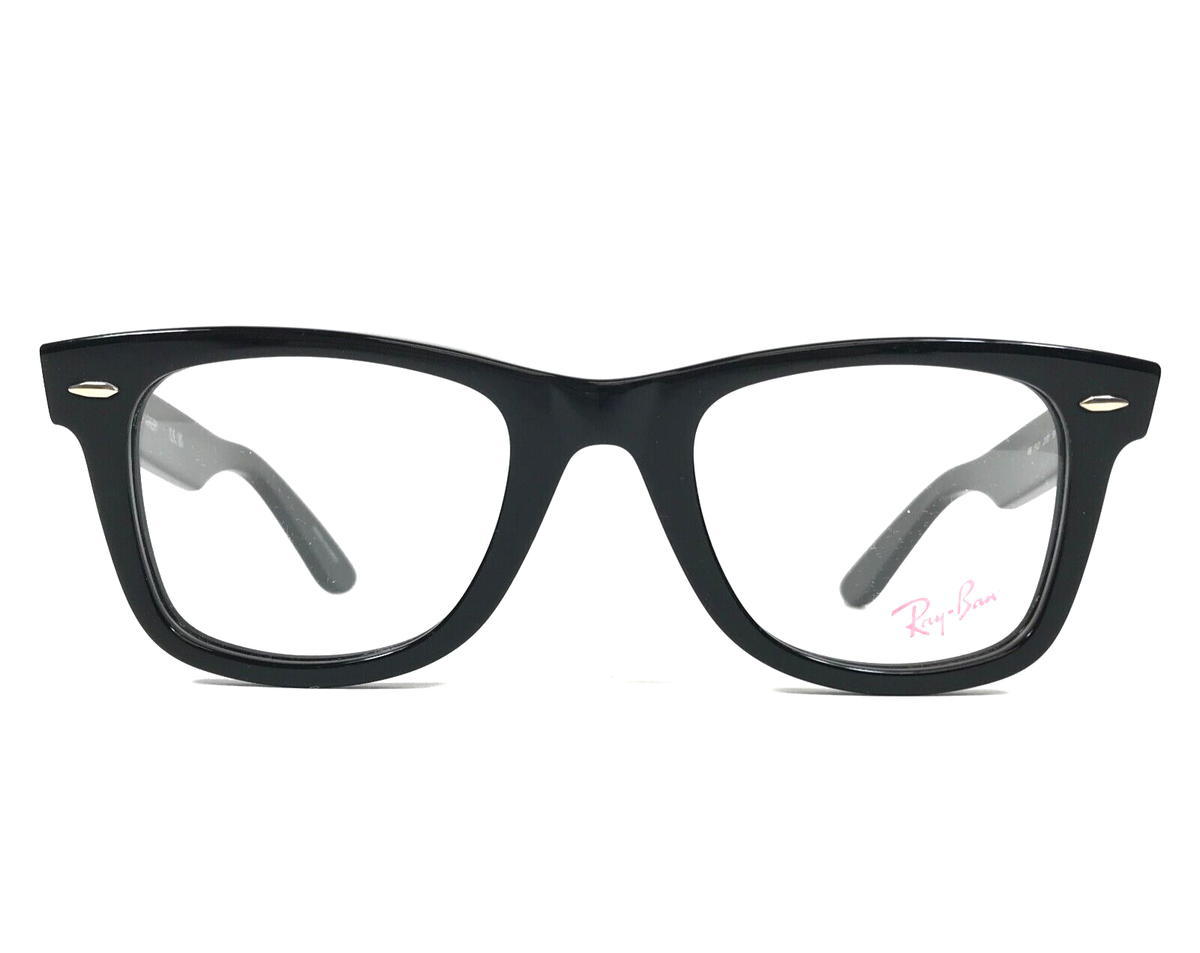 Ray-Ban WAYFARER RB5121F 50-22-150 ブラック Ray-Ban Eyeglasses Frames RB5121 2000 WAYFARER Black Square