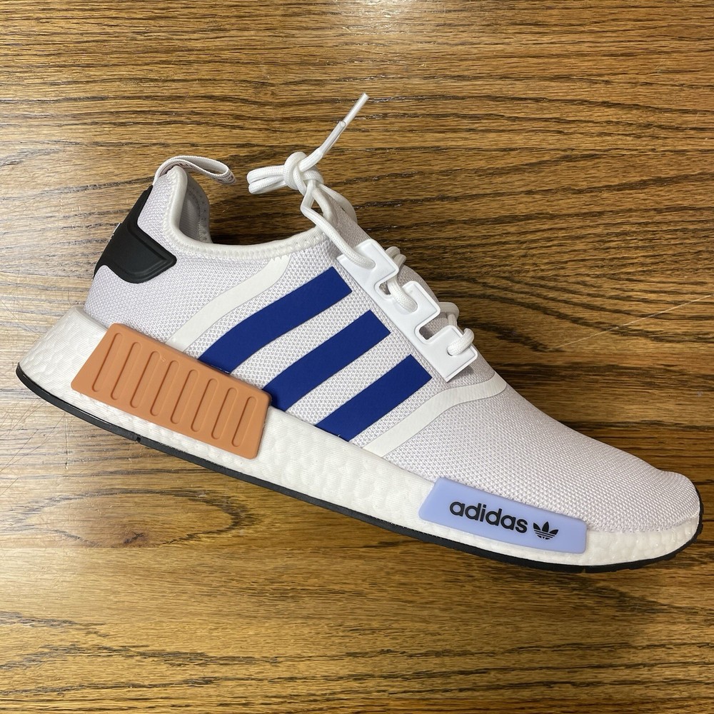 Adidas Originals NMD_R1 Mens Training Shoes Cloud White Blue ID9767 Size 12 NEW