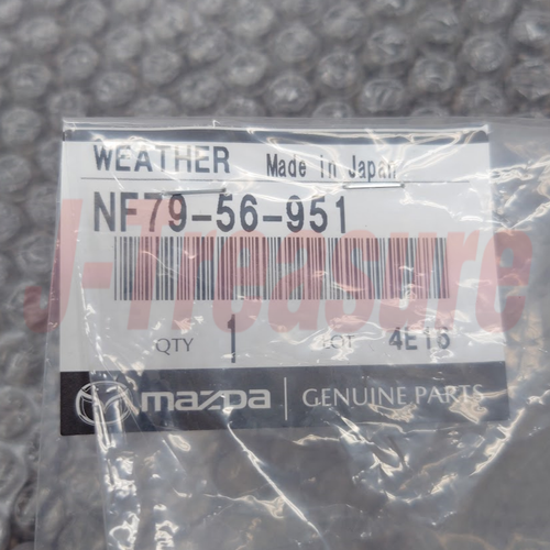 MAZDA MX-5 MIATA NC 2006-2015 Genuine Trunk Lid Weather Strip NF79-56-951 OEM - Picture 7 of 10