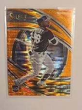 2020 Panini Select Luis Robert ORANGE PULSAR Rooke 141 Prizm Refractor OUT OF 13