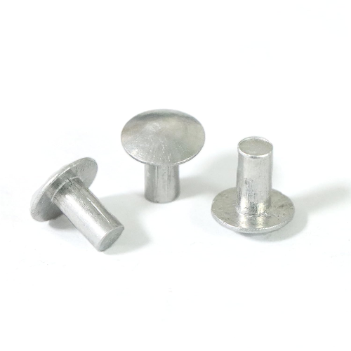 Cabezal brasero de 3/16" de diámetro X 3/8" de longitud remaches de aluminio macizo, fijar sólido con fugas - Imagen 4 de 12